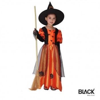 Lovely Pumpkin Witch Girl...