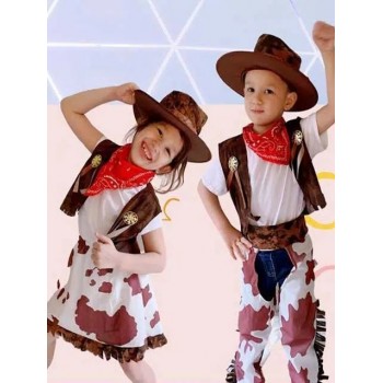 Kids Cowboy Cosplay Costume...