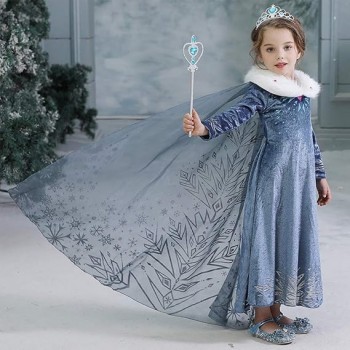 Frozen Princess Elsa Dress...