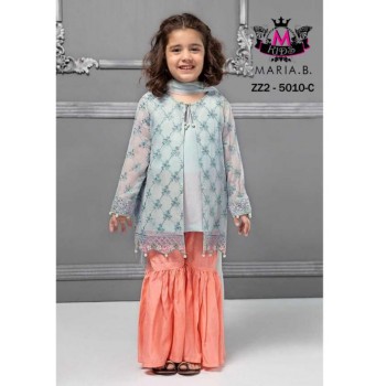 2-Pcs Embroidered Lawn Kids...
