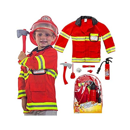 Fire Fighter Costume For Kids