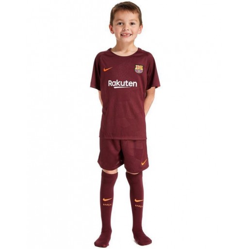 Football Soccer Barcelona Uniform Kit for Kids Messi Maroon