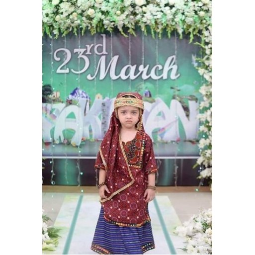 Sindhi dress sale for baby girl