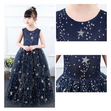 shimmer long frocks