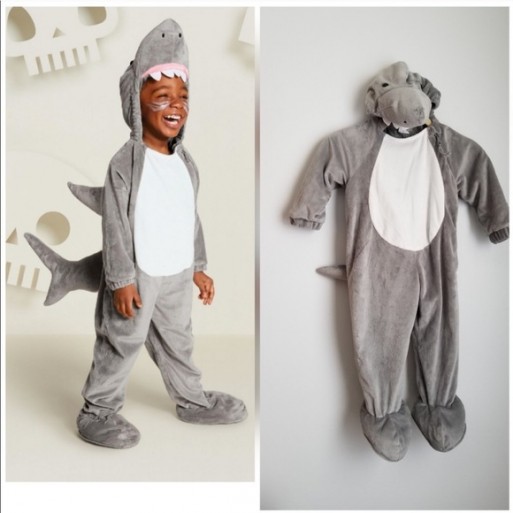 Toddler Baby Shark Jumpsuit Costume