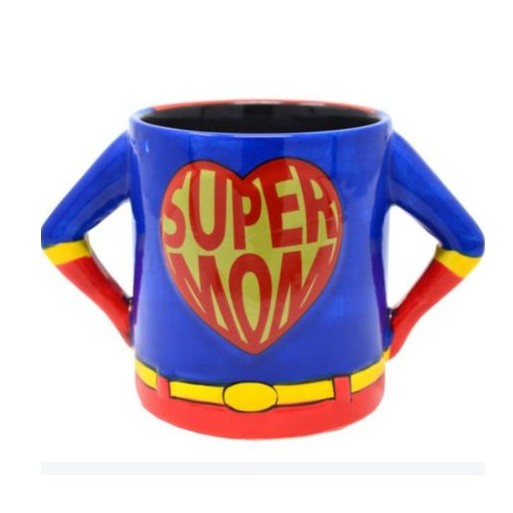 Super Mom Figure Coffee Mug